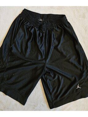 Nike Air Jordan Basketball Shorts Large Black Mens Jumpman